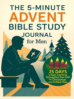 cover image of Advent Bible Study Journal for Men